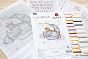 B1192 Good Night - Cross Stitch Kit Luca-S - HobbyJobby