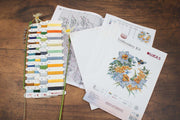 Cross Stitch Kit Luca-S - Honey Afternoon, CD001 Cross Stitch Kits - HobbyJobby