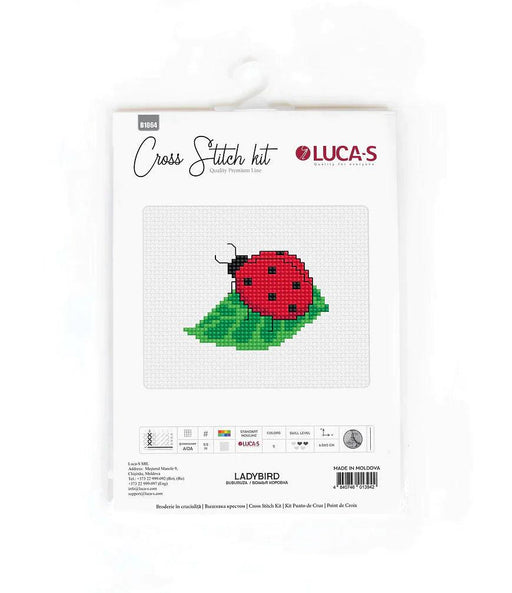 Cross Stitch Kit Luca-S - Ladybird, B1064 Cross Stitch Kits - HobbyJobby