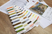 Cross Stitch Kit Luca-S - Log Cabin General Store, BU5020 Cross Stitch Kits - HobbyJobby