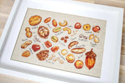 Cross Stitch Kit Luca-S - Nuts and seeds, B1165 - Luca-S