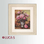 Cross Stitch Kit Luca-S - Peonies Vase, B543 - Luca-S