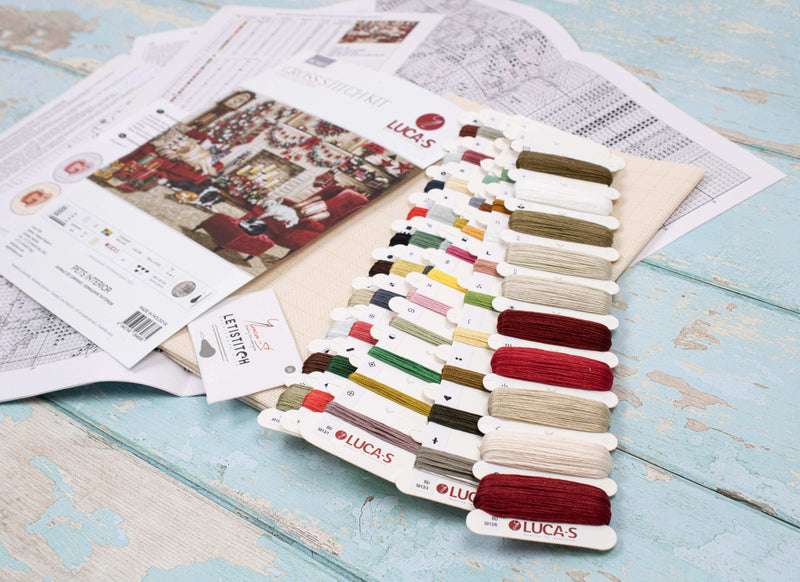 Cross Stitch Kit Luca-S - Pets Interior, BU5013 Cross Stitch Kits - HobbyJobby