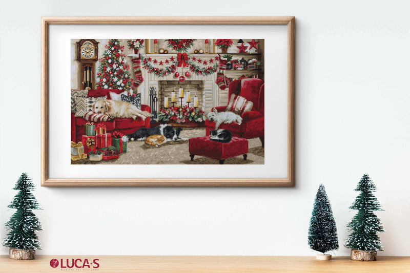 Cross Stitch Kit Luca-S - Pets Interior, BU5013 Cross Stitch Kits - HobbyJobby