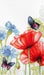 Cross Stitch Kit Luca-S - Poppies and Butterflies, BU4018 - HobbyJobby