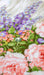 Cross Stitch Kit Luca-S - Roses and Delphiniums, BU4016 - HobbyJobby