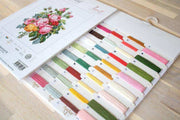 Cross Stitch Kit Luca-S - Roses BA2372 - HobbyJobby