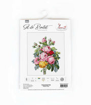 Cross Stitch Kit Luca-S - Roses BA2372 - HobbyJobby