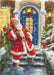 Cross Stitch Kit Luca-S - Santa Claus at the door, B563 - Luca-S