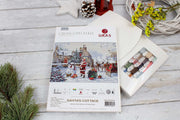 Cross Stitch Kit Luca-S - Santa's Cottage, BU5011 Cross Stitch Kits - HobbyJobby