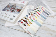 Cross Stitch Kit Luca-S - Santa's Cottage, BU5011 Cross Stitch Kits - HobbyJobby