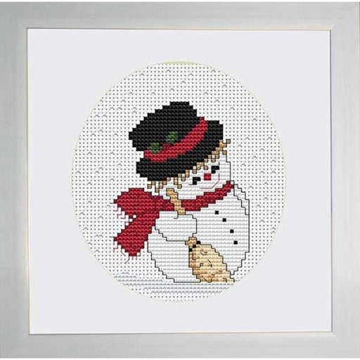 Cross Stitch Kit Luca-S - Snowman, B1071 Cross Stitch Kits - HobbyJobby