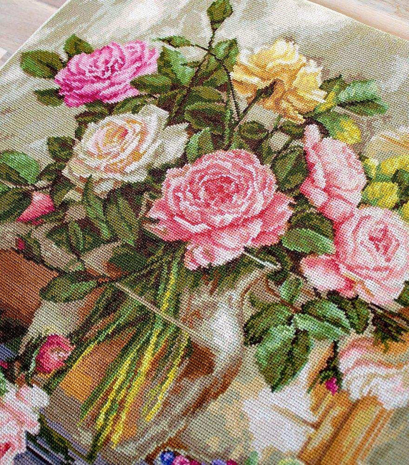 Cross Stitch Kit Luca-S - Still Life with Blueberries, B588 - HobbyJobby