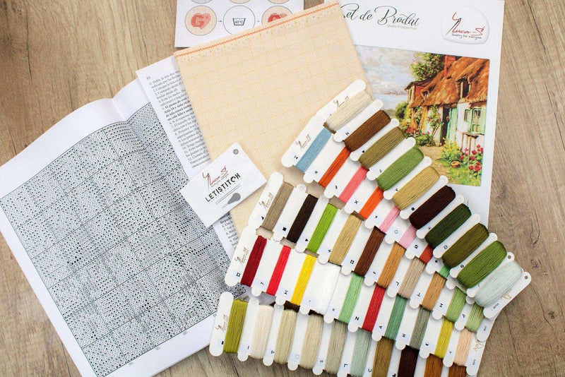Cross Stitch Kit Luca-S - Summer Landscape, B571 - Luca-S