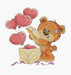 Cross Stitch Kit Luca-S - Teddy-Bear, B1177 - HobbyJobby