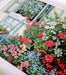 Cross Stitch Kit Luca-S - Terrace with flowers, BU4017 - HobbyJobby