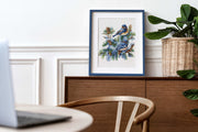Cross Stitch Kit Luca-S - The Birds-Winter, B2418 Cross Stitch Kits - HobbyJobby