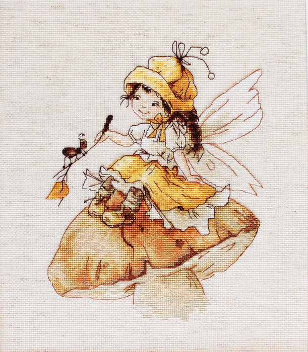 Cross Stitch Kit Luca-S - The fairy with mushrooms, B1109 - Luca-S