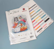 Cross Stitch Kit Luca-S - The fox & Friends, B1200 Cross Stitch Kits - HobbyJobby