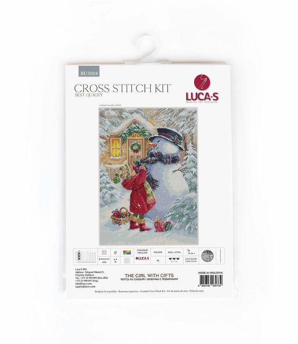 Cross Stitch Kit Luca-S - The Girl With Gifts, BU5018 Cross Stitch Kits - HobbyJobby