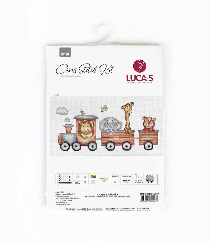 Cross Stitch Kit Luca-S - Train Journey - HobbyJobby