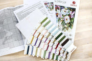 Cross Stitch Kit Luca-S - White roses - HobbyJobby