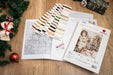 Cross Stitch Kit Luca-S - White Santa With Christmas Tree, BU5019 Cross Stitch Kits - HobbyJobby