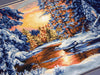 Cross Stitch Kit Luca-S - Winter Landscape, B477 - Luca-S