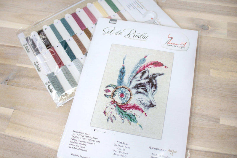 Cross Stitch Kit Luca-S - Wolf, B2305 - Luca-S