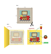 Cross Stitch Kit Luca-S - X02 Mcdonald’s Cross Stitch Kits - HobbyJobby