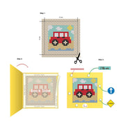 Cross Stitch Kit Luca-S - X04 Car Cross Stitch Kits - HobbyJobby