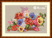 Cross Stitch Kit Merejka - Garden Flowers, K-13 Cross Stitch Kits - HobbyJobby