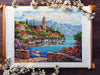 Cross Stitch Kit Merejka - Lago di Como, K-175 Cross Stitch Kits - HobbyJobby