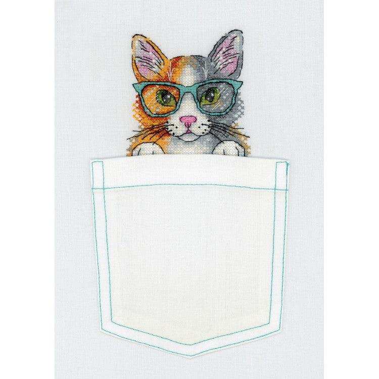 Cross Stitch Kit MP Studia - Fluffy Wisehead MP Studia Cross Stitch Kits - HobbyJobby