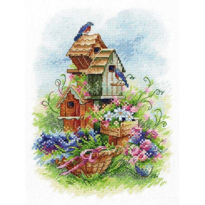 Cross Stitch Kit MP Studia - FUNNY NEIGHBORS, A-066 MP Studia Cross Stitch Kits - HobbyJobby