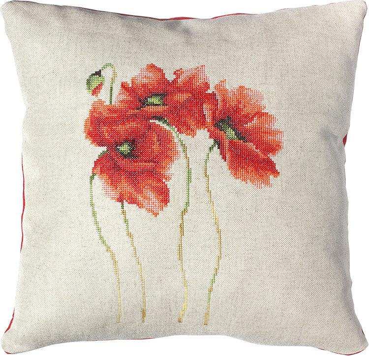 Cross Stitch Kit | Pillowcase PB122 Cushion Kits - HobbyJobby