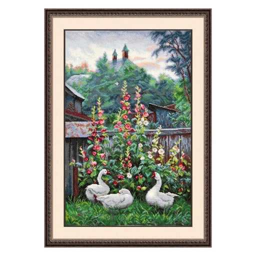 Cross Stitch Kit Oven - Evening in Russian Province Oven Cross Stitch Kits - HobbyJobby