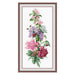 Cross Stitch Kit Oven - Flower Composition. Peonies Oven Cross Stitch Kits - HobbyJobby