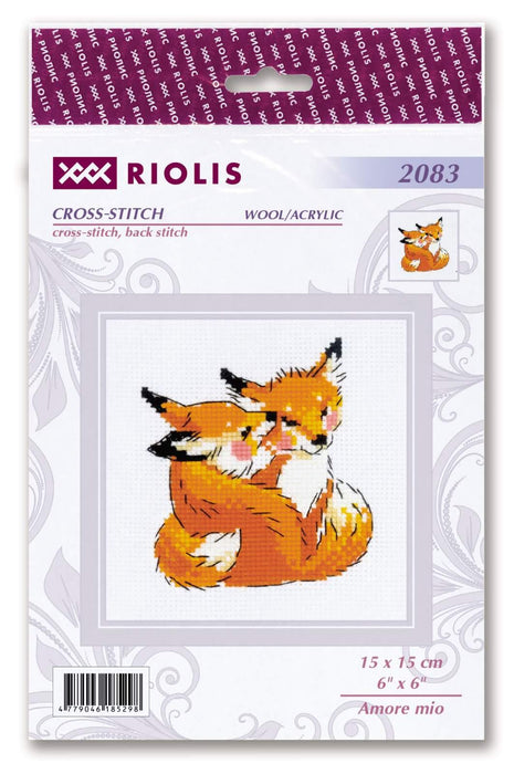 Cross Stitch Kit Riolis - Amore mio, R2083 Cross Stitch Kits - HobbyJobby