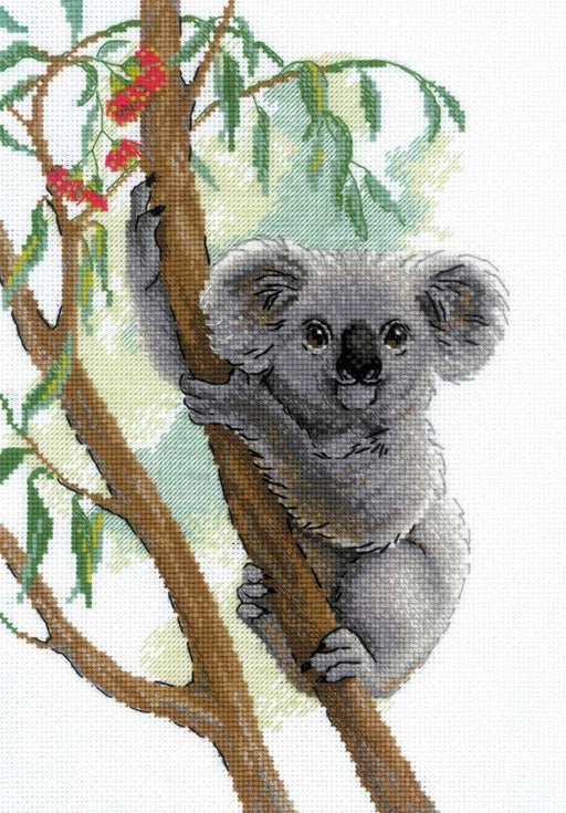Cross Stitch Kit Riolis - Cute Koala, R2082 Cross Stitch Kits - HobbyJobby