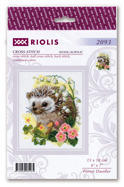 Cross Stitch Kit Riolis - Forest Dweller, R2093 Cross Stitch Kits - HobbyJobby