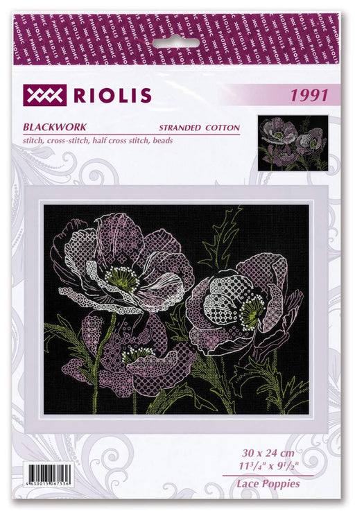 RIOLIS cross stitch kit Blue Irises