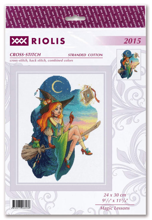 Cross Stitch Kit Riolis - Magic Lessons, R2015 Cross Stitch Kits - HobbyJobby