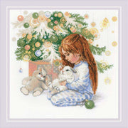 Cross Stitch Kit Riolis - My Beloved Bunnies, R2052 Cross Stitch Kits - HobbyJobby