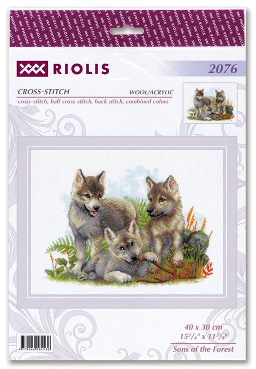 Cross Stitch Kit Riolis - Sons of the Forest, R2076 Cross Stitch Kits - HobbyJobby