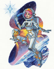 Cross Stitch Kit Riolis - Straight to the Stars, R2014 Cross Stitch Kits - HobbyJobby