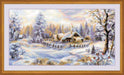 Cross Stitch Kit Riolis - Winter Evening, R1427 Cross Stitch Kits - HobbyJobby