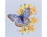 Cross Stitch Kit RTO - "Butterfly on the flower" Cross Stitch Kits - HobbyJobby