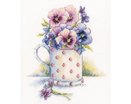 Cross Stitch Kit RTO - "First violets" Cross Stitch Kits - HobbyJobby