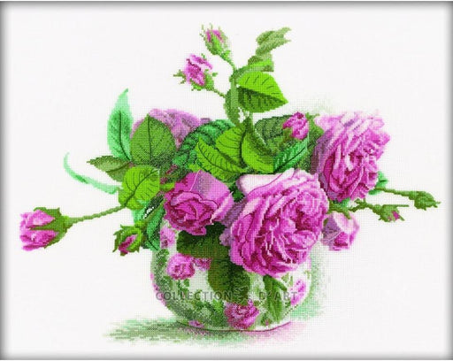 Cross Stitch Kit RTO - "Romantic Roses" Cross Stitch Kits - HobbyJobby